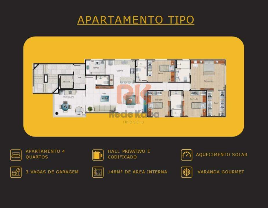 Área privativa à venda no Jaraguá: 