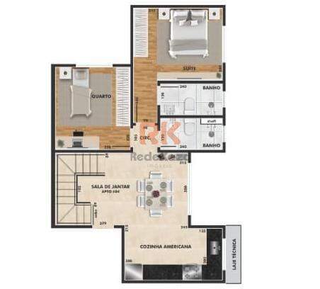 Apartamento à venda no Santa Terezinha: 