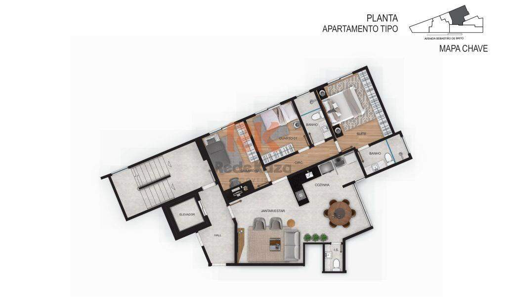 Apartamento à venda no Dona Clara: 