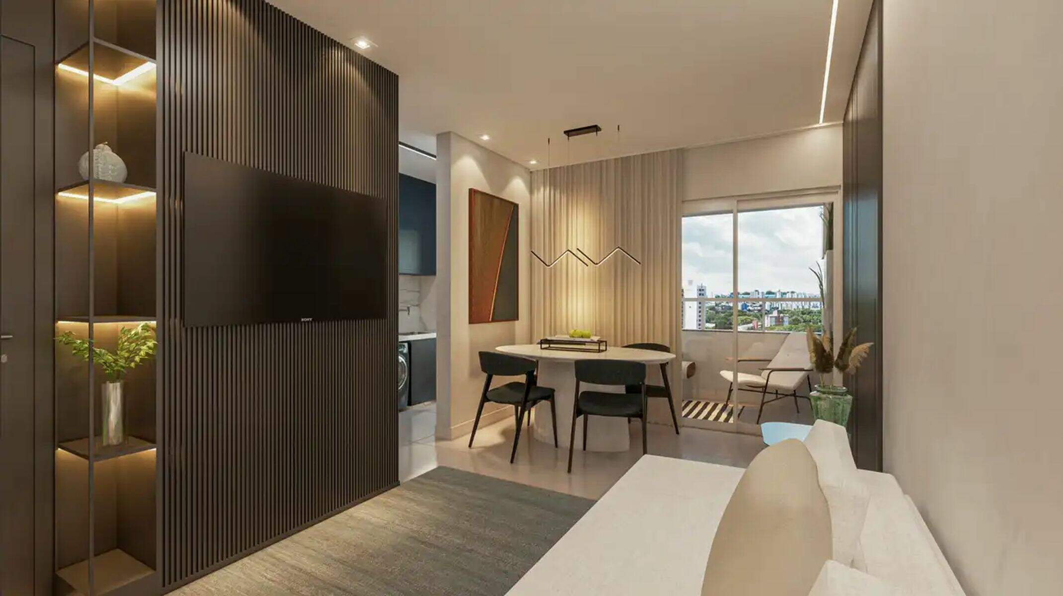 Apartamento à venda no Castelo: Sala de estar