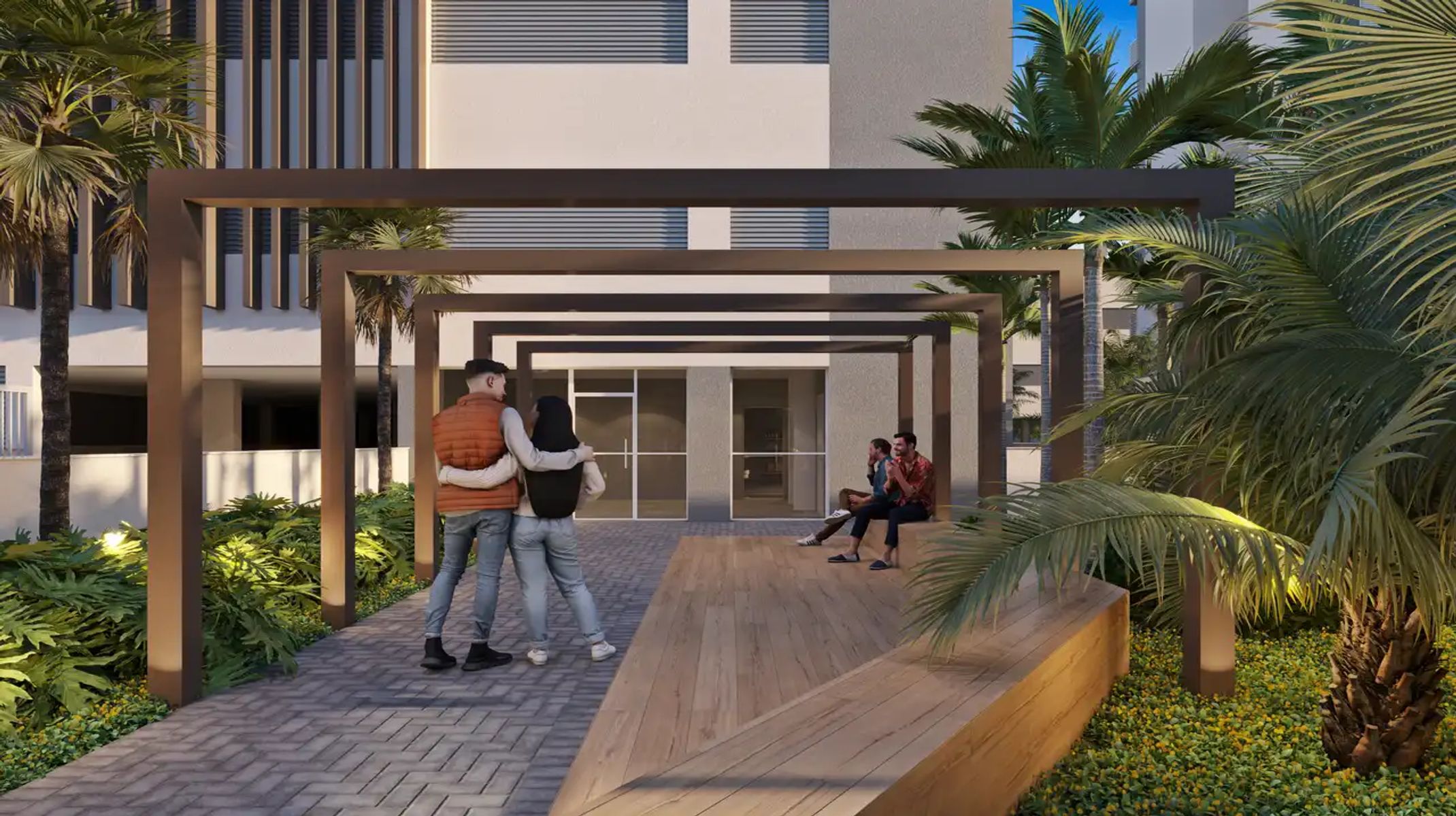Apartamento à venda no Ouro Preto: Entrada