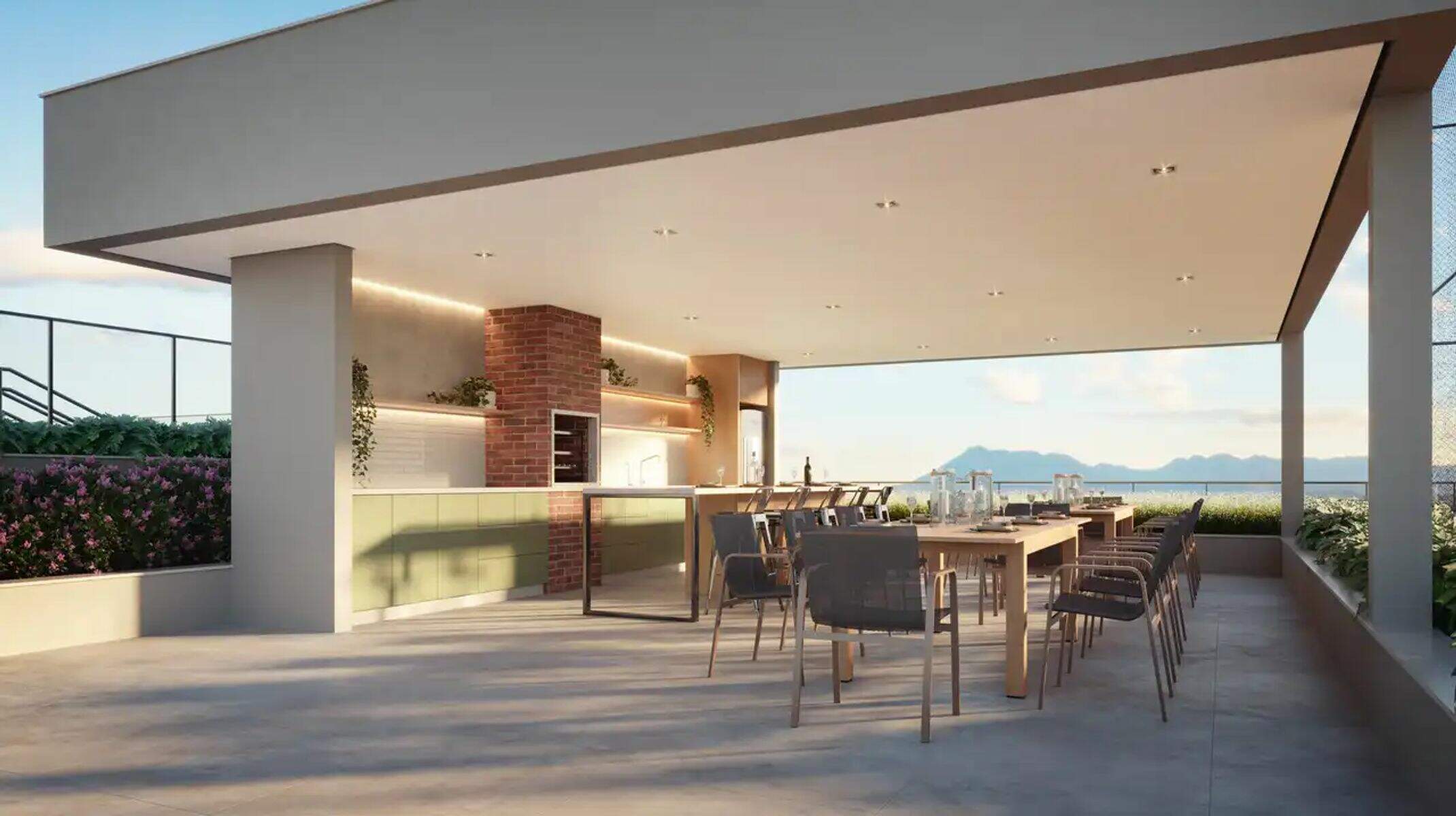 Apartamento à venda no Pampulha: Espaço gourmet