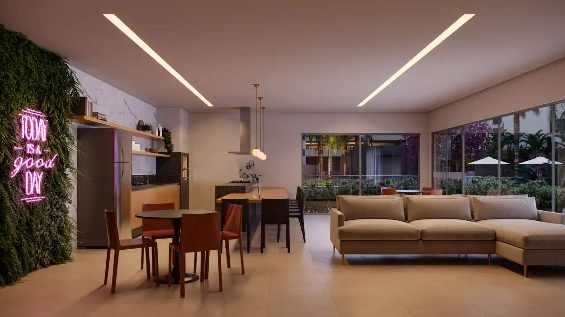 Apartamento à venda no Cabral: Salão de festas