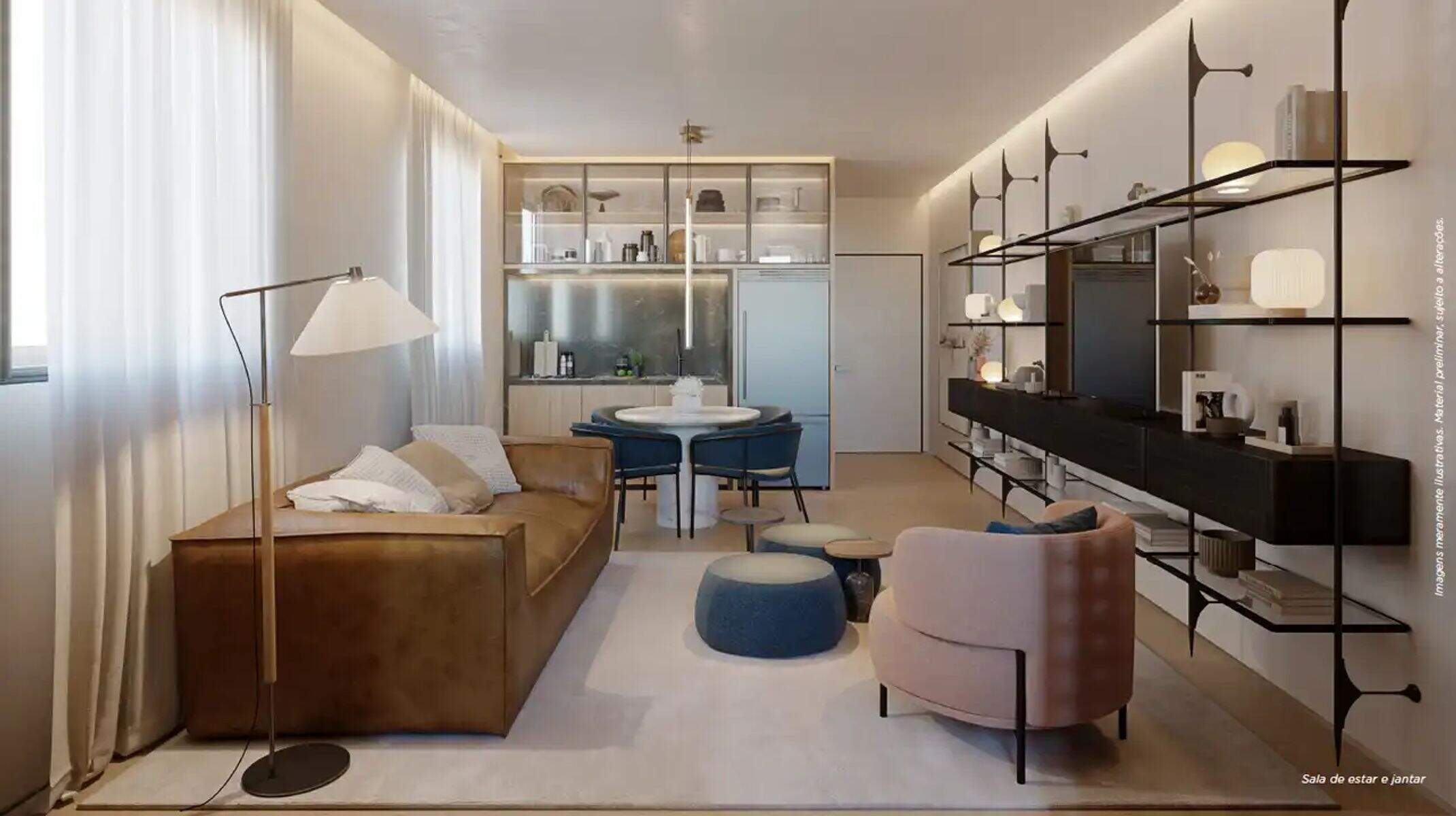 Apartamento à venda no Ouro Preto: Sala de estar