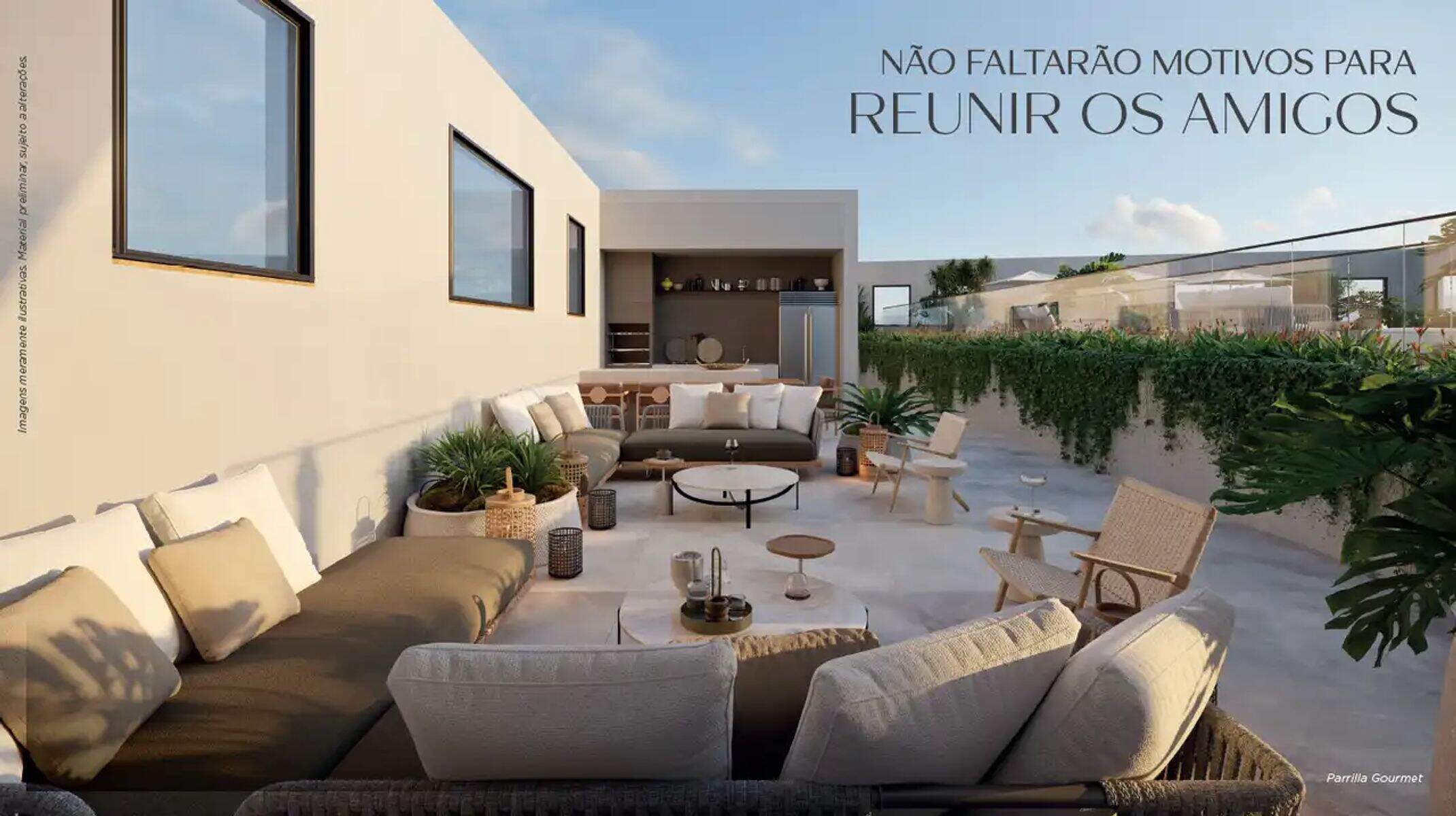 Apartamento à venda no Ouro Preto: Gourmet externo