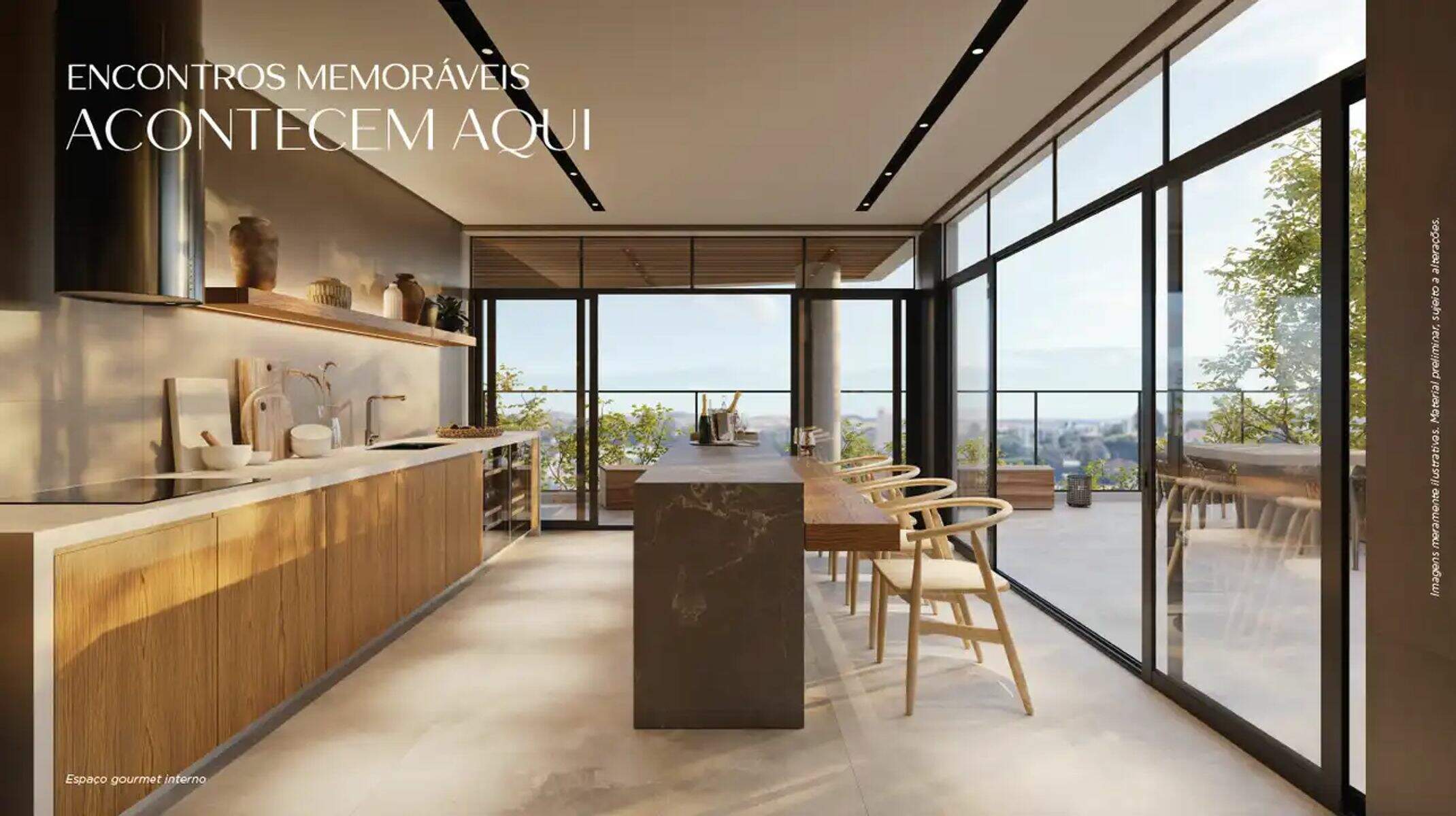 Apartamento à venda no Ouro Preto: Espaço gourmet
