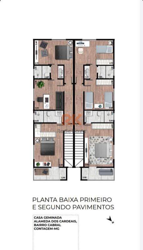 Casa geminada à venda no Parque XangriLá: 