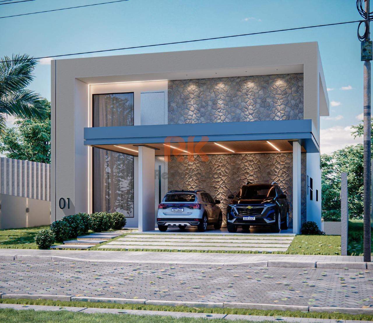 Casa em condomínio à venda no Gran Park: 