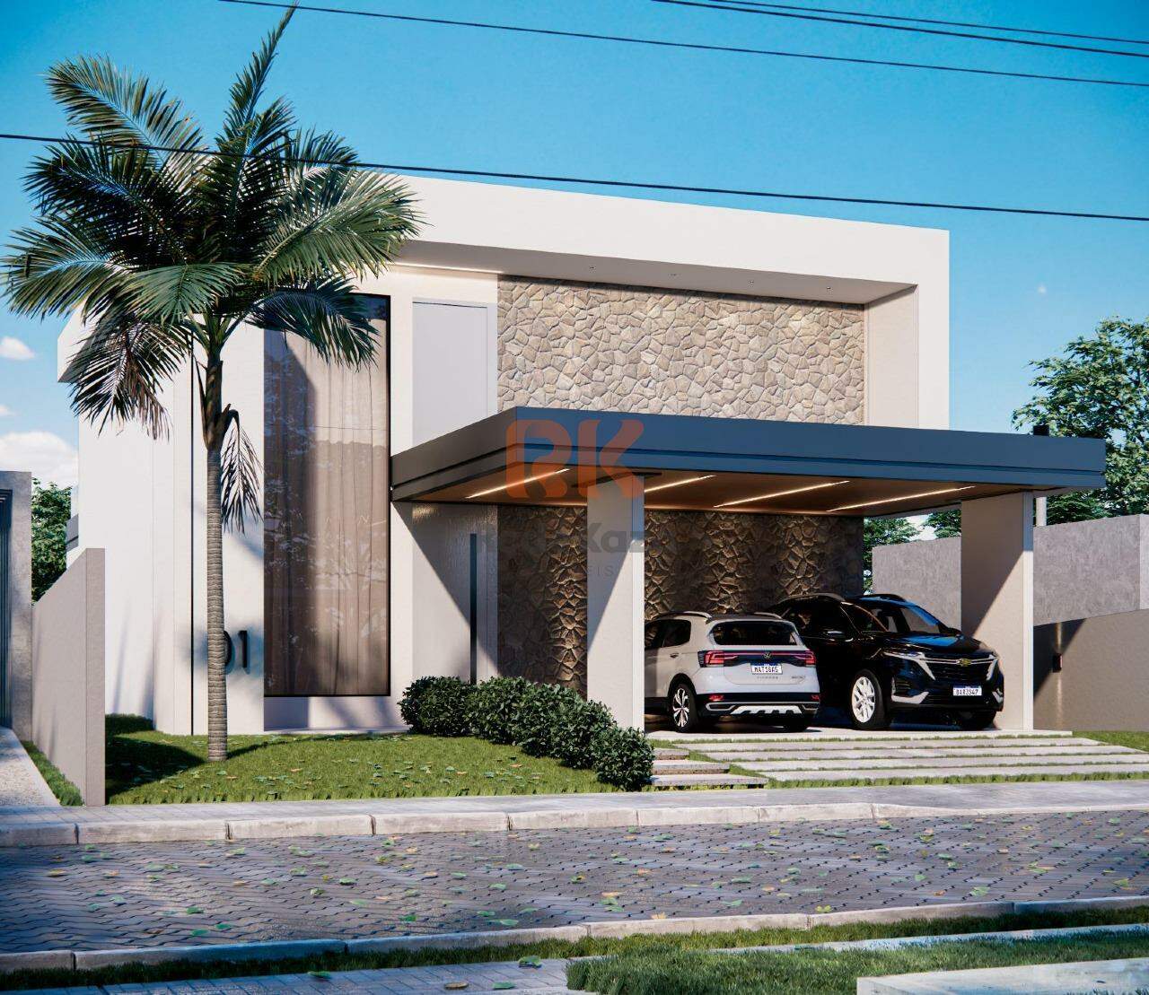 Casa em condomínio à venda no Gran Park: 