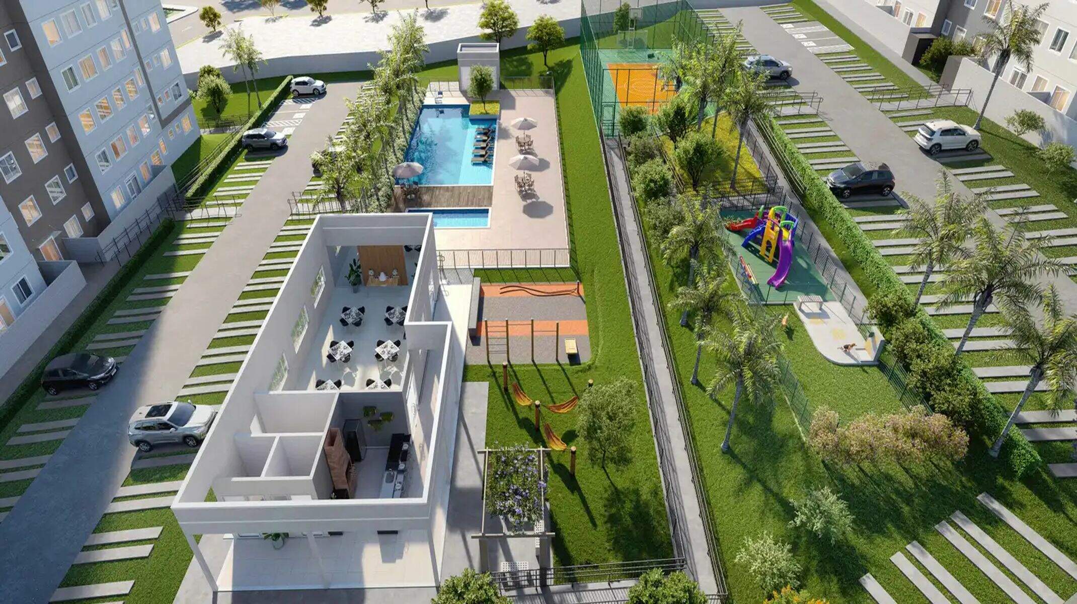 Apartamento à venda no Perobas: Acesso