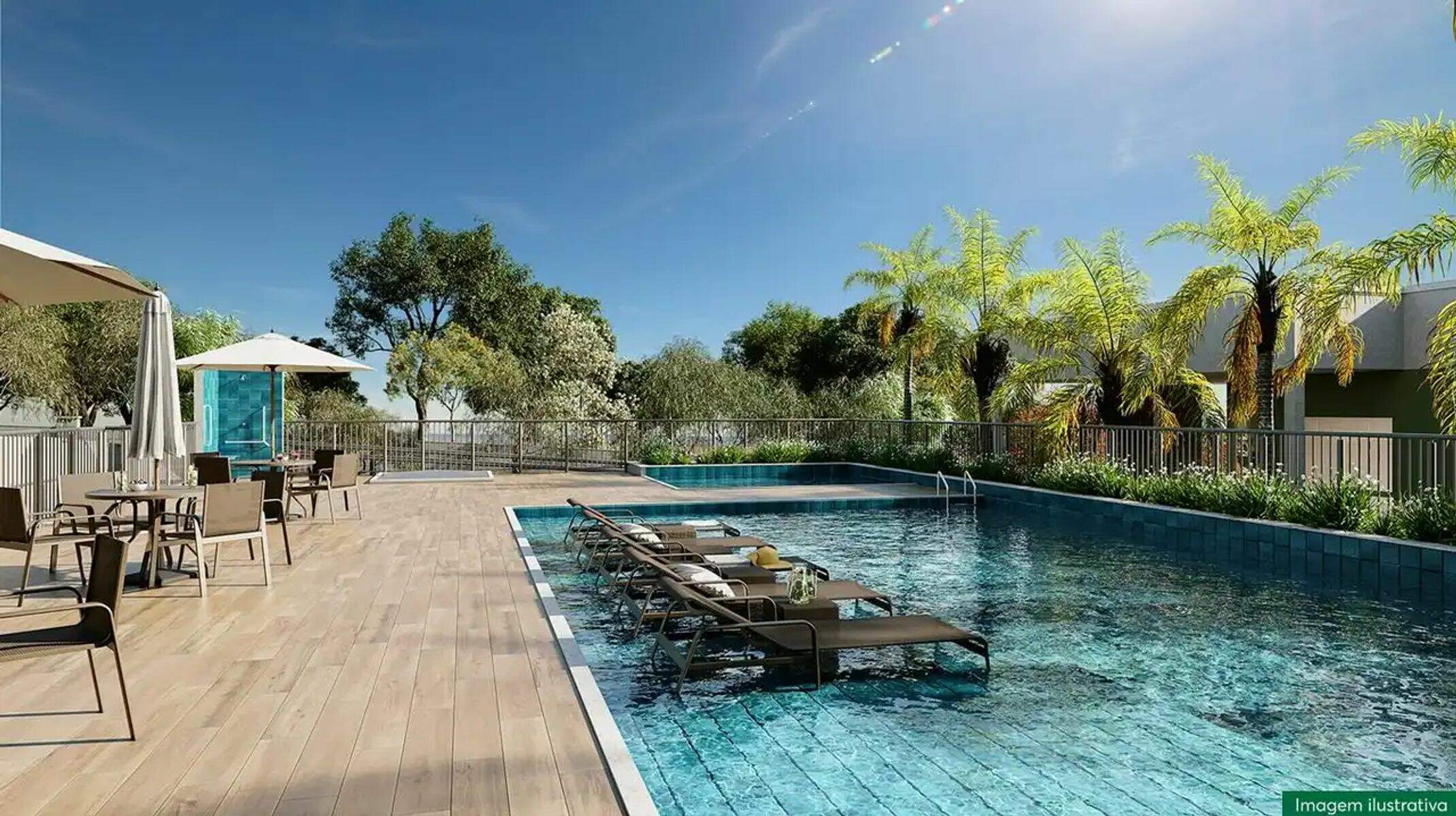 Apartamento à venda no Santa Terezinha: Piscina 