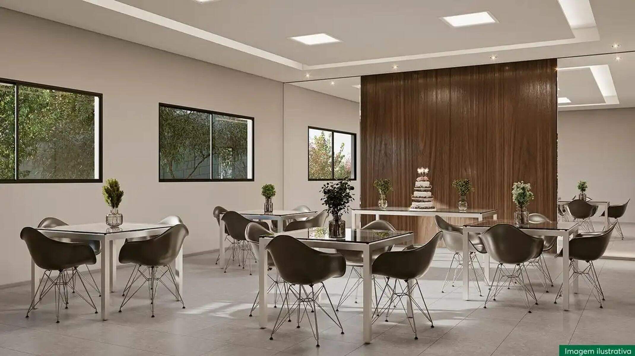 Apartamento à venda no Santa Terezinha: Salão de Festas