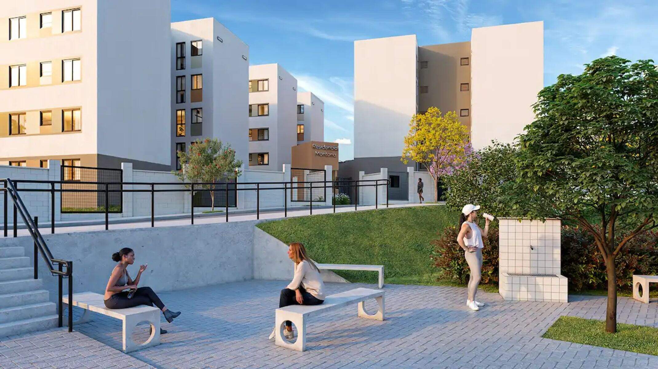Apartamento à venda no Vila Cloris: Área de convivência