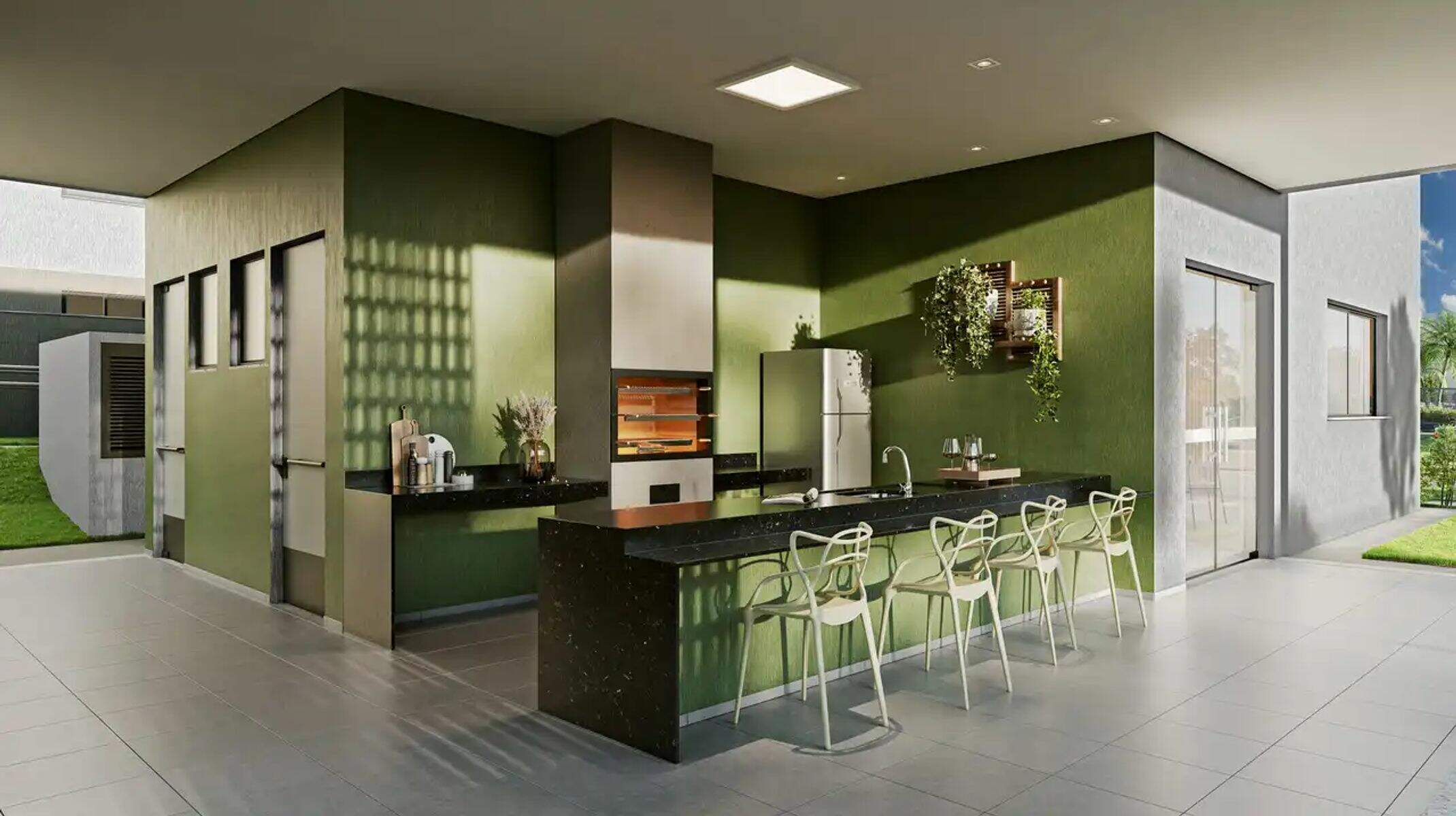 Apartamento à venda no Alípio de Melo: Espaço Gourmet 