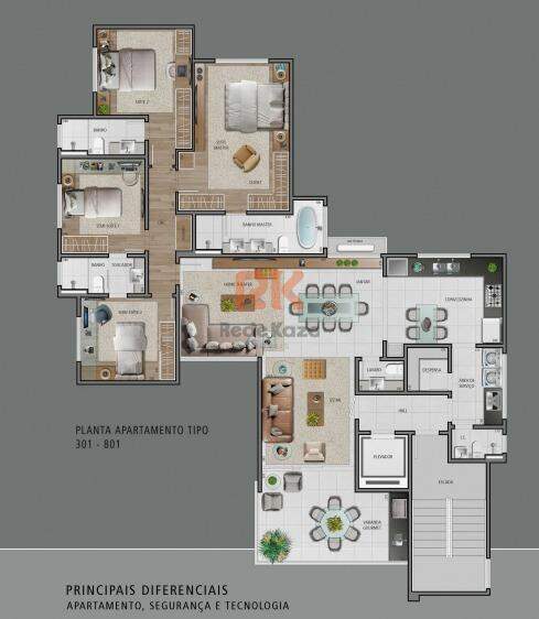 Apartamento à venda no Castelo: 