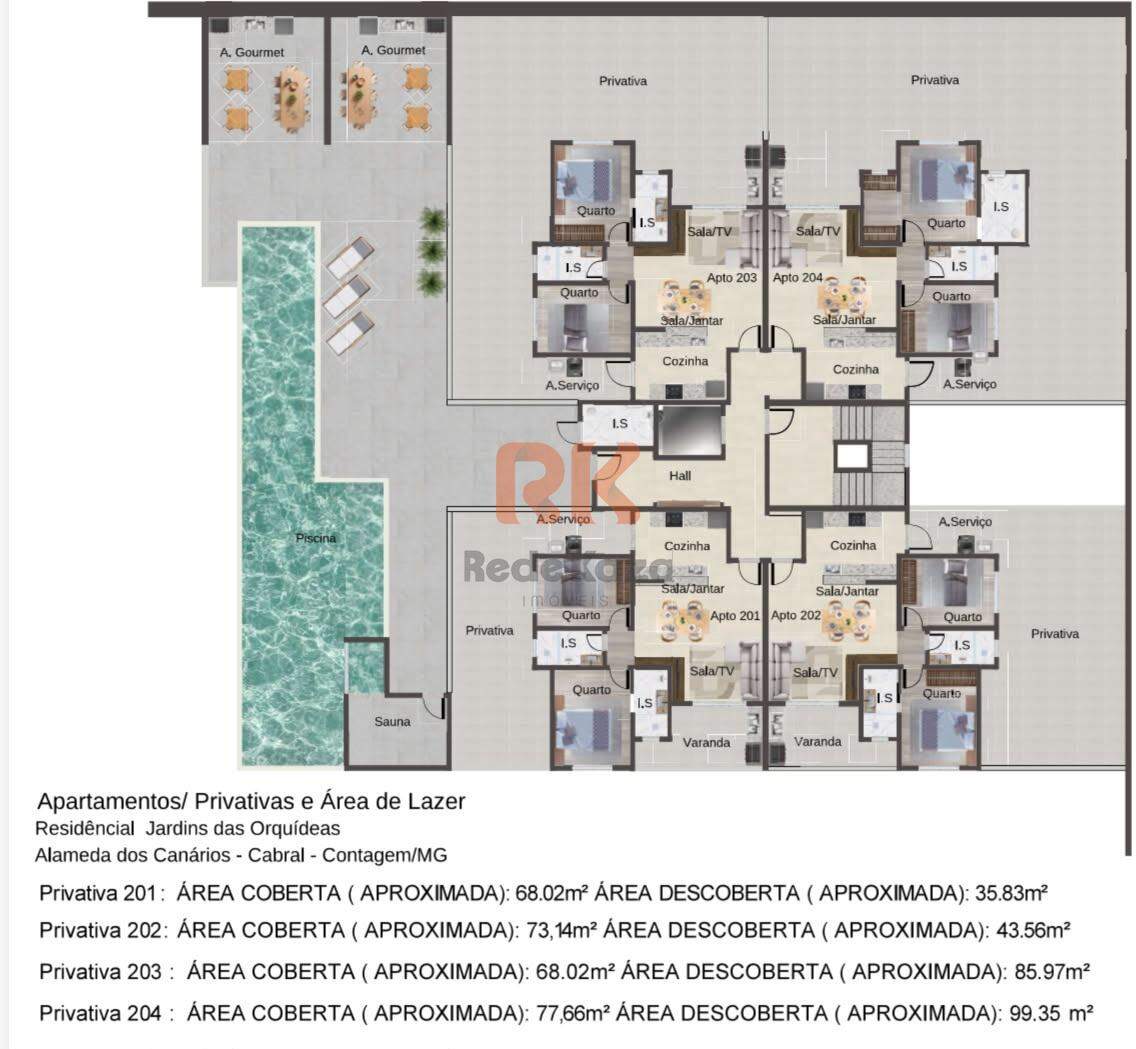 Apartamento à venda no Cabral: 