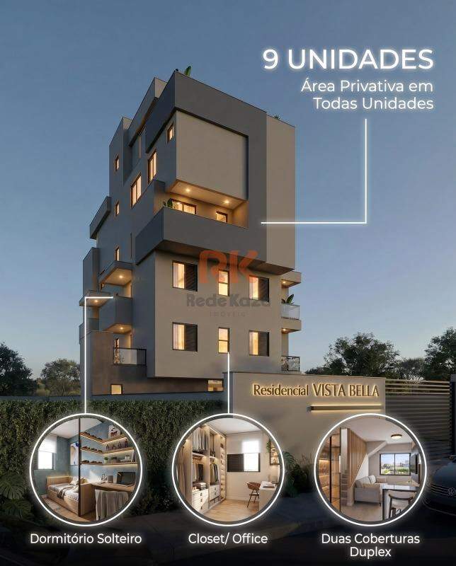 Área privativa à venda no Santa Mônica: 