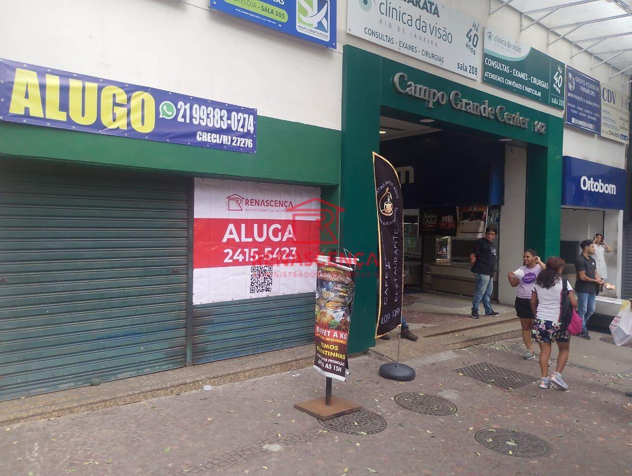 Loja para aluguel no Campo Grande: 