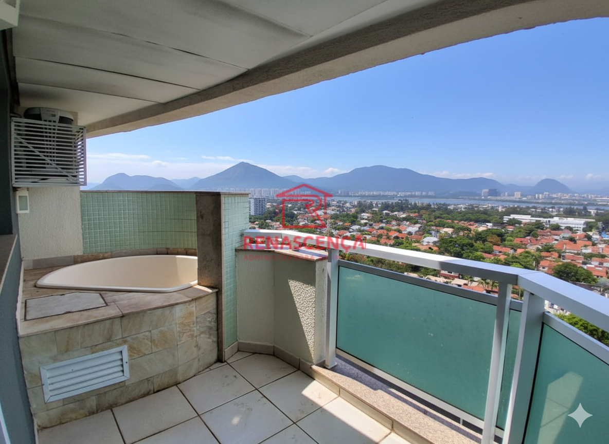 Cobertura para aluguel no Barra da Tijuca: 