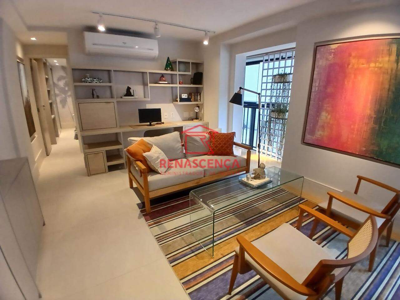 Apartamento para aluguel no Leblon: 