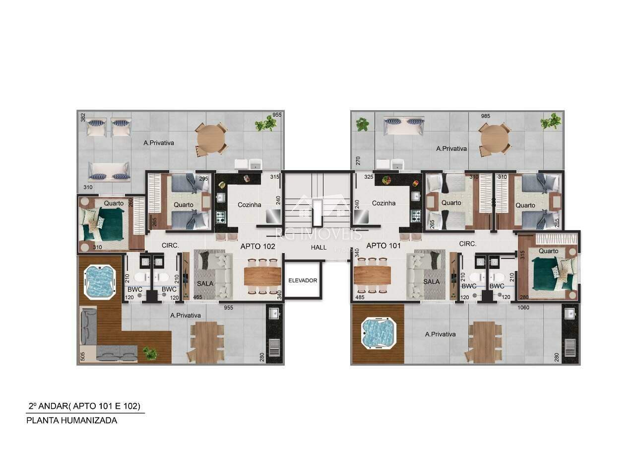 Apartamento à venda com 2 quartos, 75m² - Foto 5