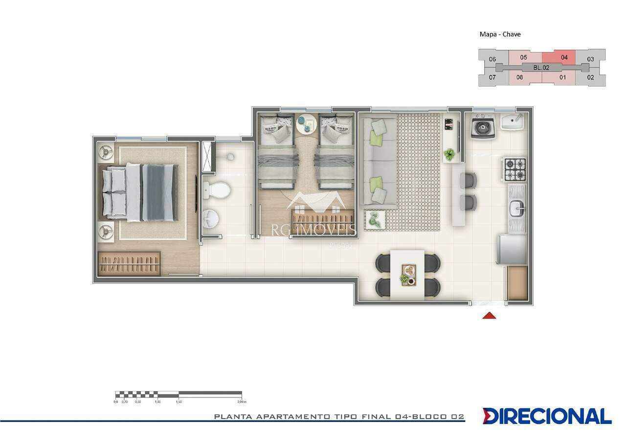 Apartamento à venda com 2 quartos, 43m² - Foto 17