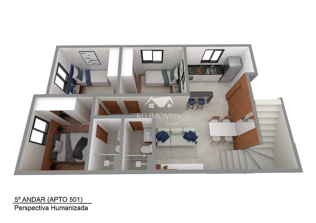 Apartamento à venda com 2 quartos, 48m² - Foto 20