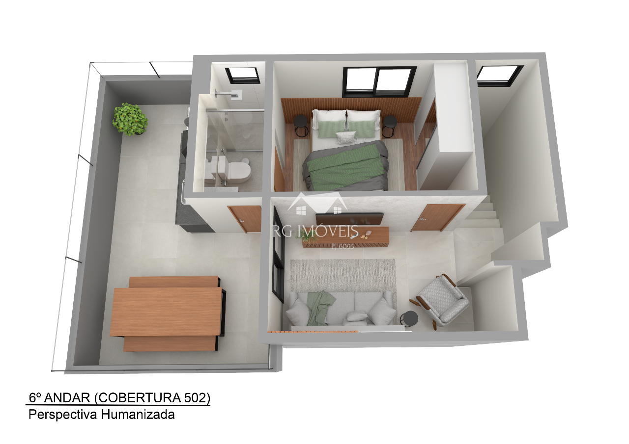 Apartamento à venda com 2 quartos, 52m² - Foto 14