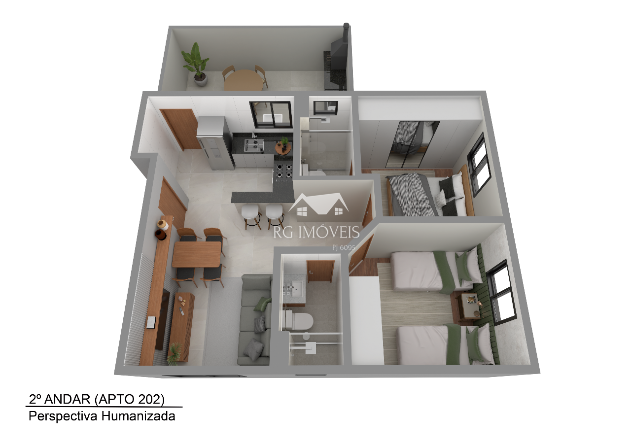 Apartamento à venda com 2 quartos, 52m² - Foto 22