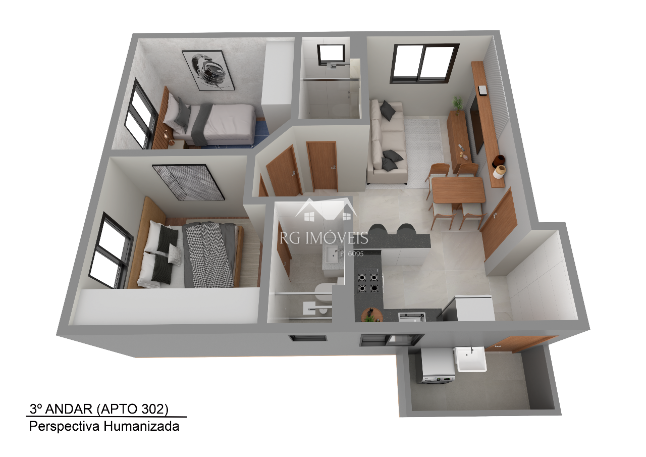 Apartamento à venda com 2 quartos, 52m² - Foto 16