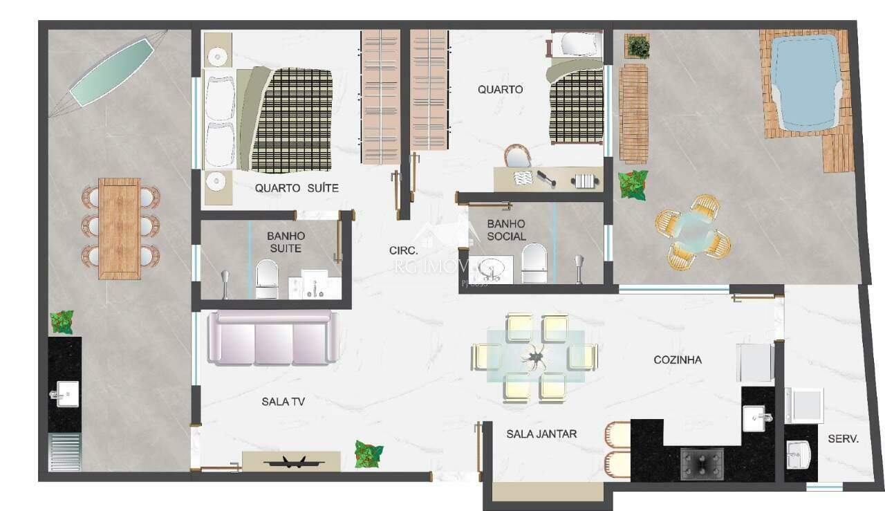 Apartamento à venda com 2 quartos, 74m² - Foto 12