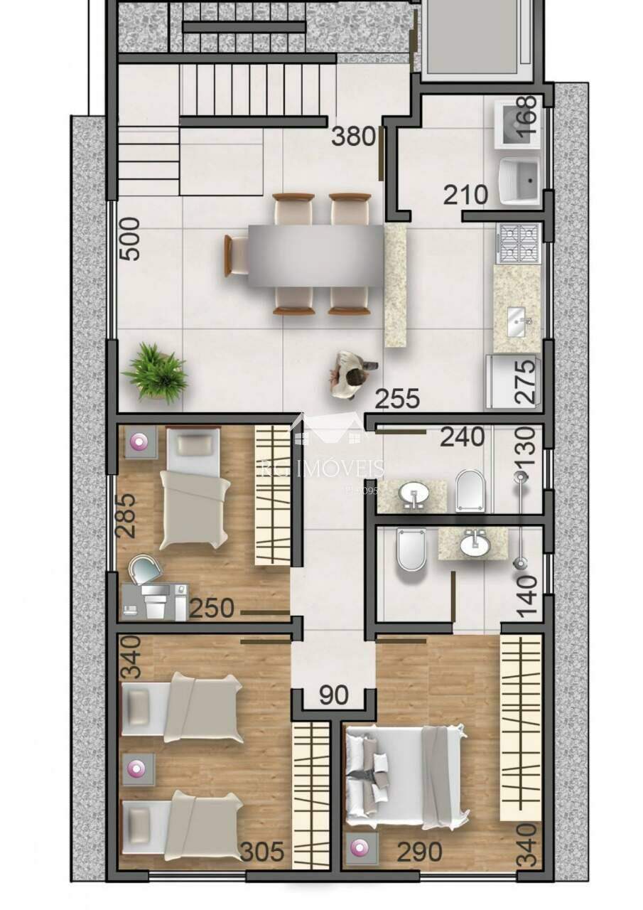 Cobertura à venda com 3 quartos, 170m² - Foto 2