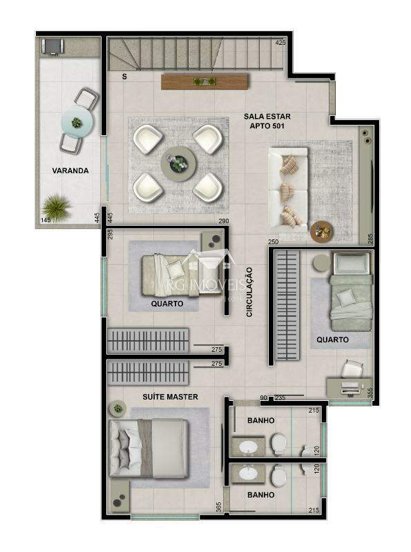 Apartamento à venda com 2 quartos, 61m² - Foto 25