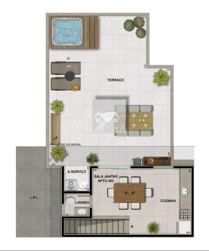 Apartamento à venda com 2 quartos, 61m² - Foto 19