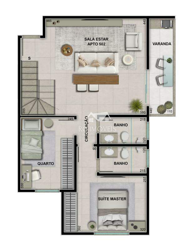 Apartamento à venda com 2 quartos, 61m² - Foto 24