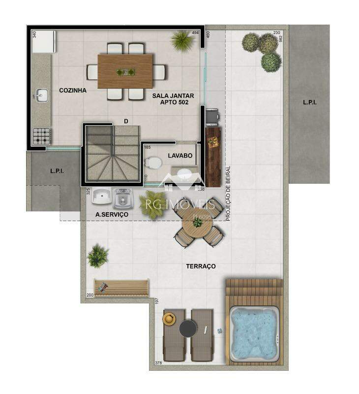 Apartamento à venda com 2 quartos, 61m² - Foto 20