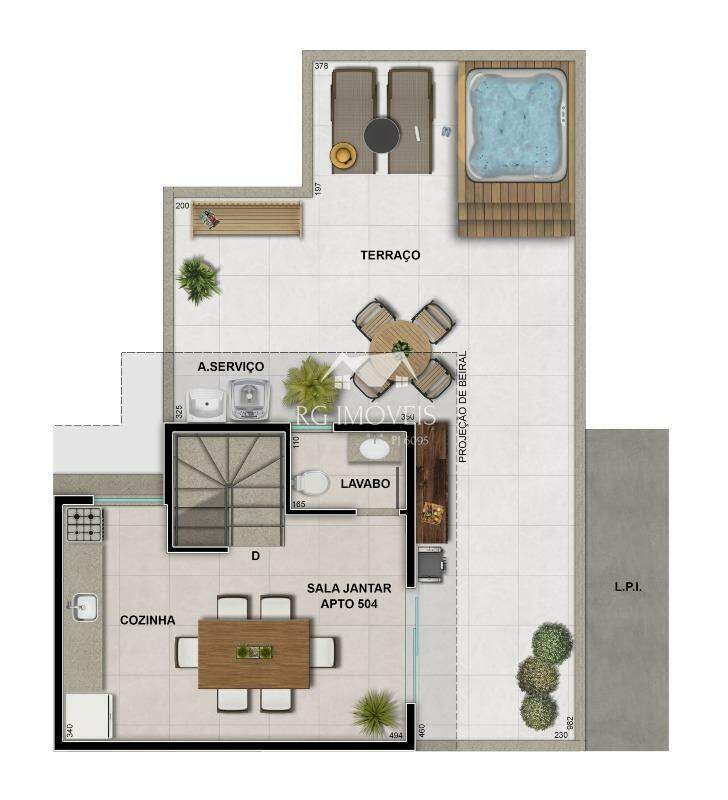 Apartamento à venda com 2 quartos, 61m² - Foto 18