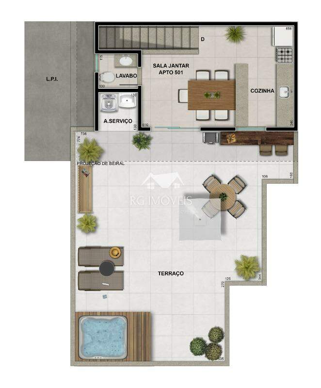 Apartamento à venda com 2 quartos, 61m² - Foto 21