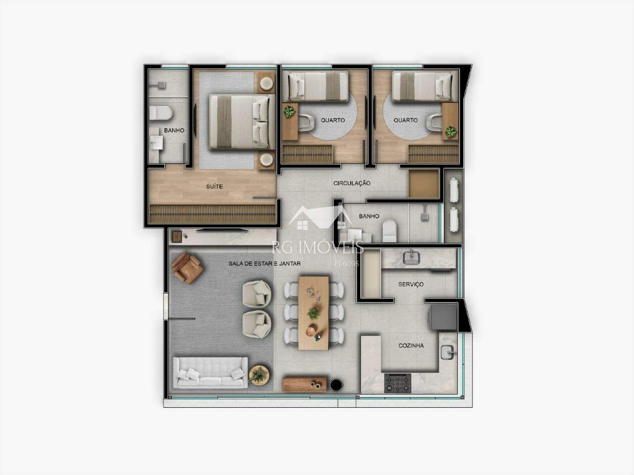 Apartamento, 3 quartos, 149 m² - Foto 5