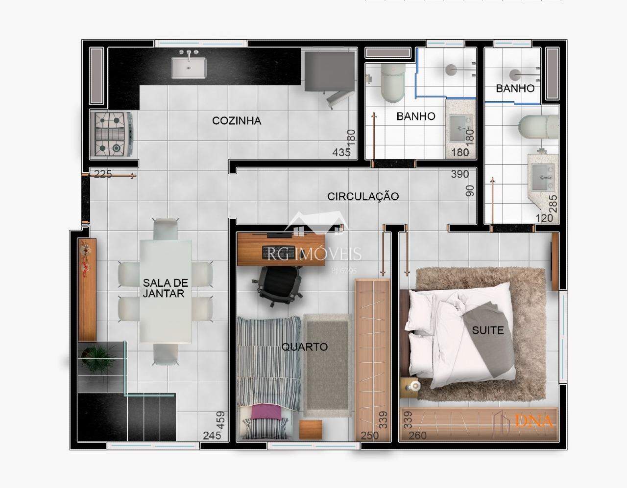 Apartamento, 2 quartos, 75 m² - Foto 8