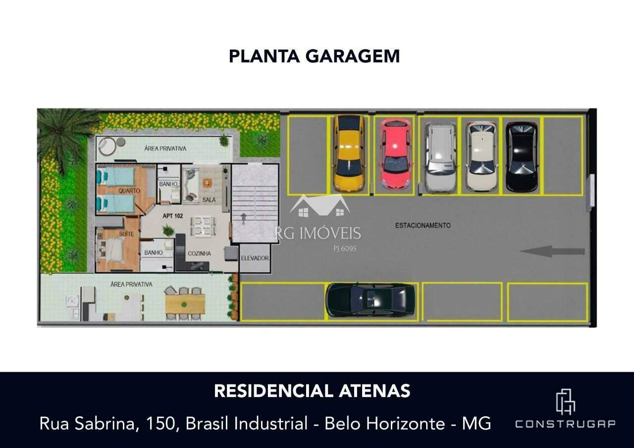 Apartamento à venda com 2 quartos, 51m² - Foto 2