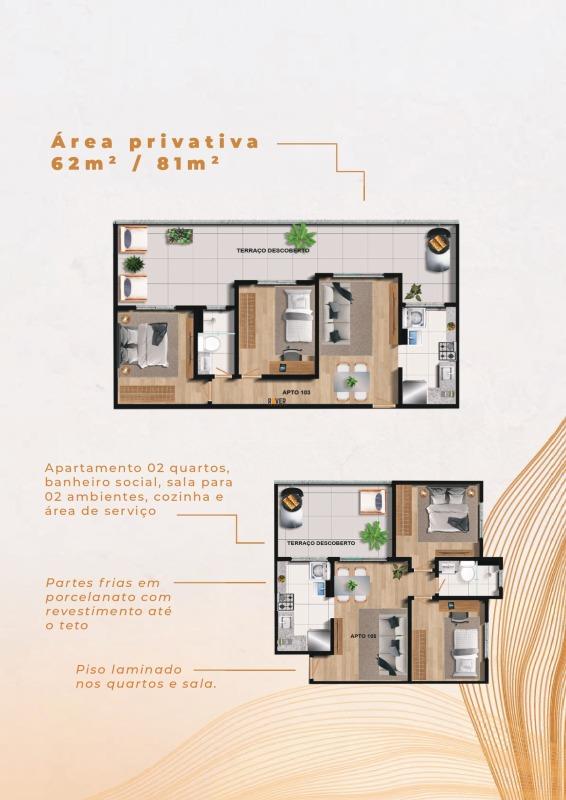 Apartamento à venda no Gameleira: 