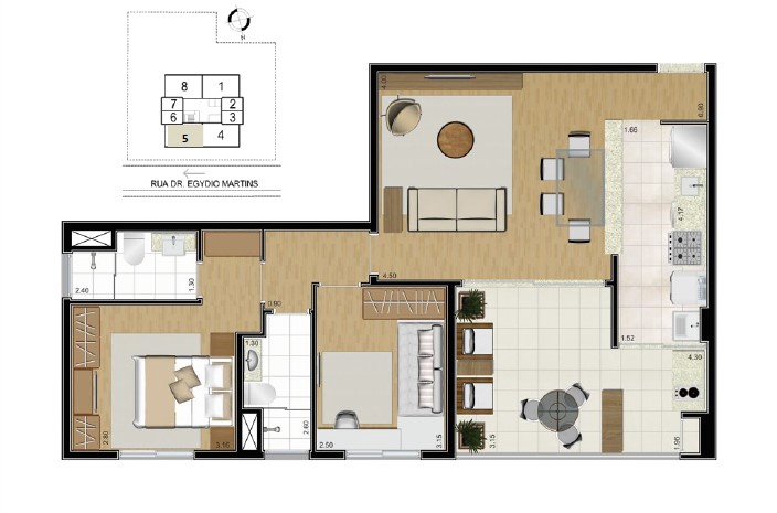 my way - planta 2 dorm