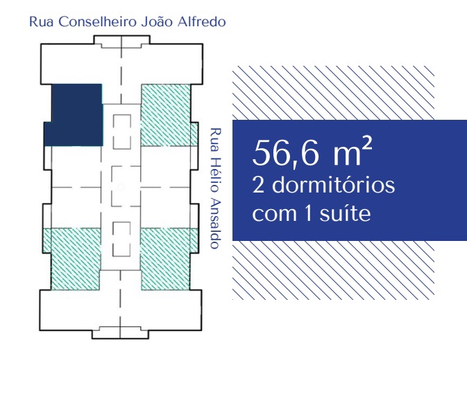 Planta 56m² imp
