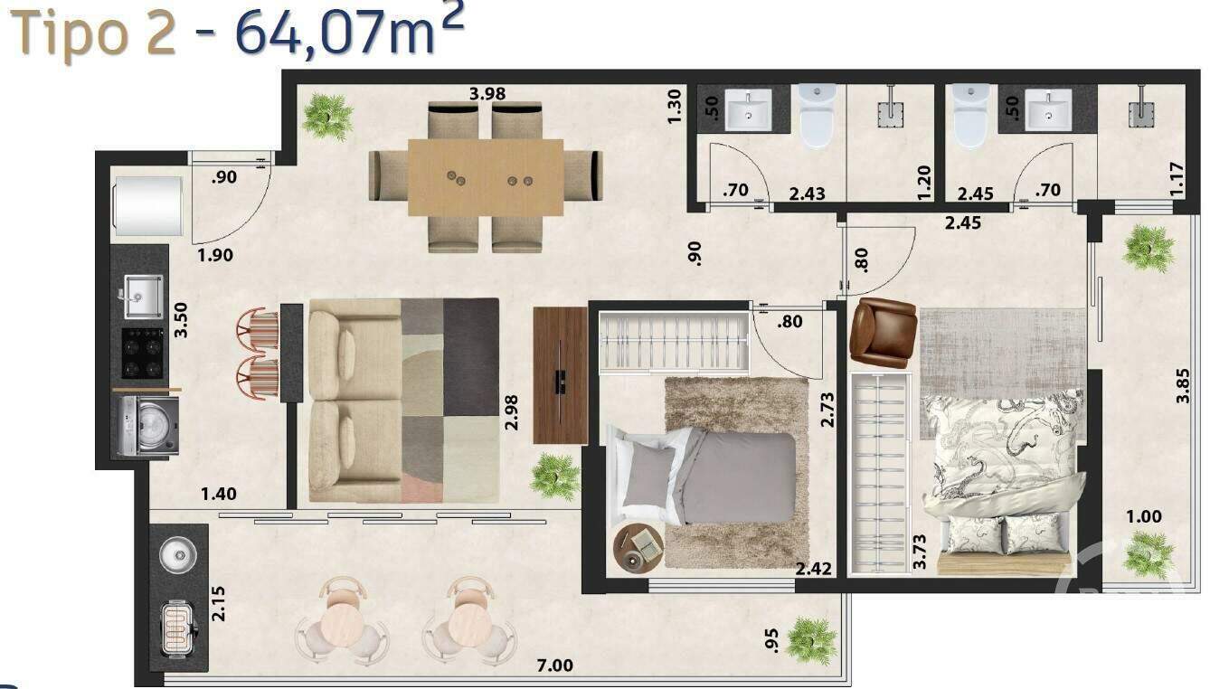 Apartamento à venda no Marapé: 