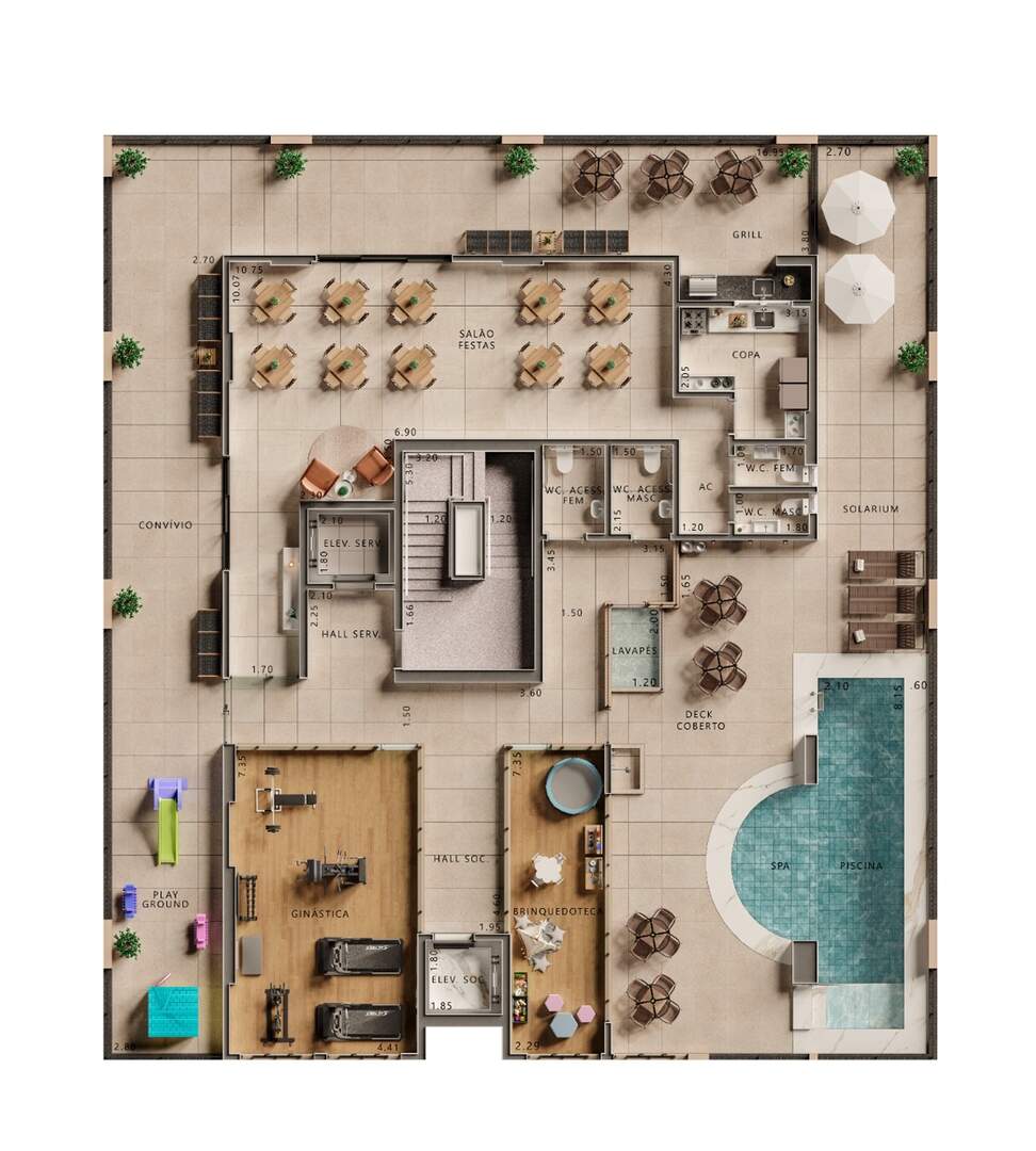 Apartamento à venda no Ponta da Praia: 