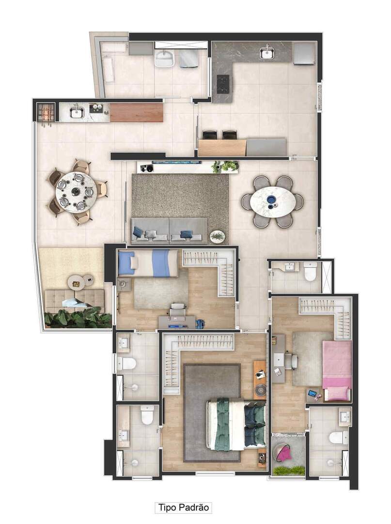 Apartamento à venda no José Menino: 