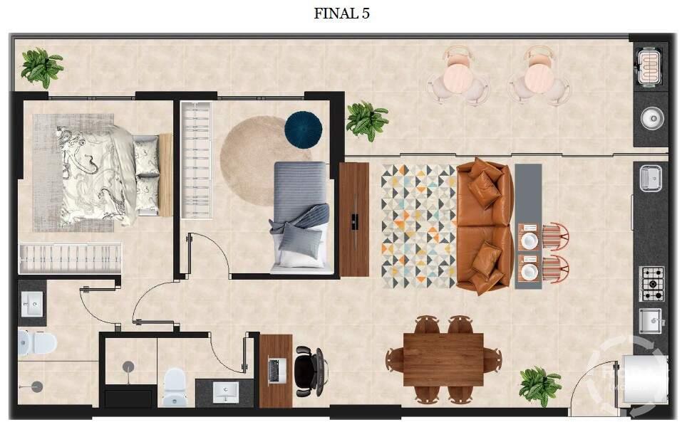 Apartamento à venda no José Menino: 