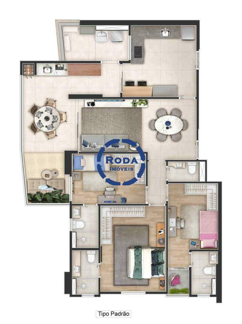 Apartamento à venda no José Menino: 