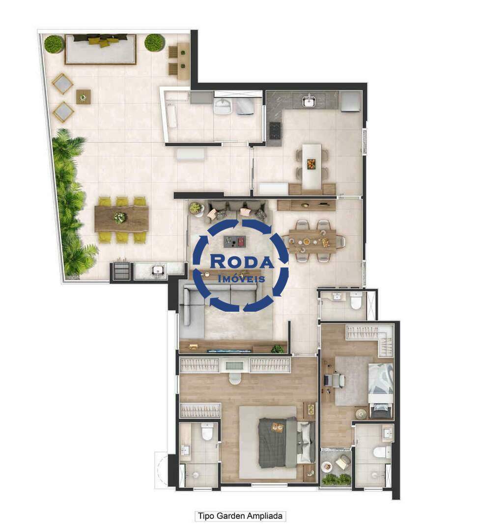 Apartamento à venda no José Menino: 